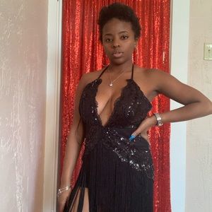 Sequin flapper dress